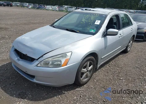 2004 Honda Accord 2.4 Ex из США, поврежденный, VIN 1HGCM56604A029963